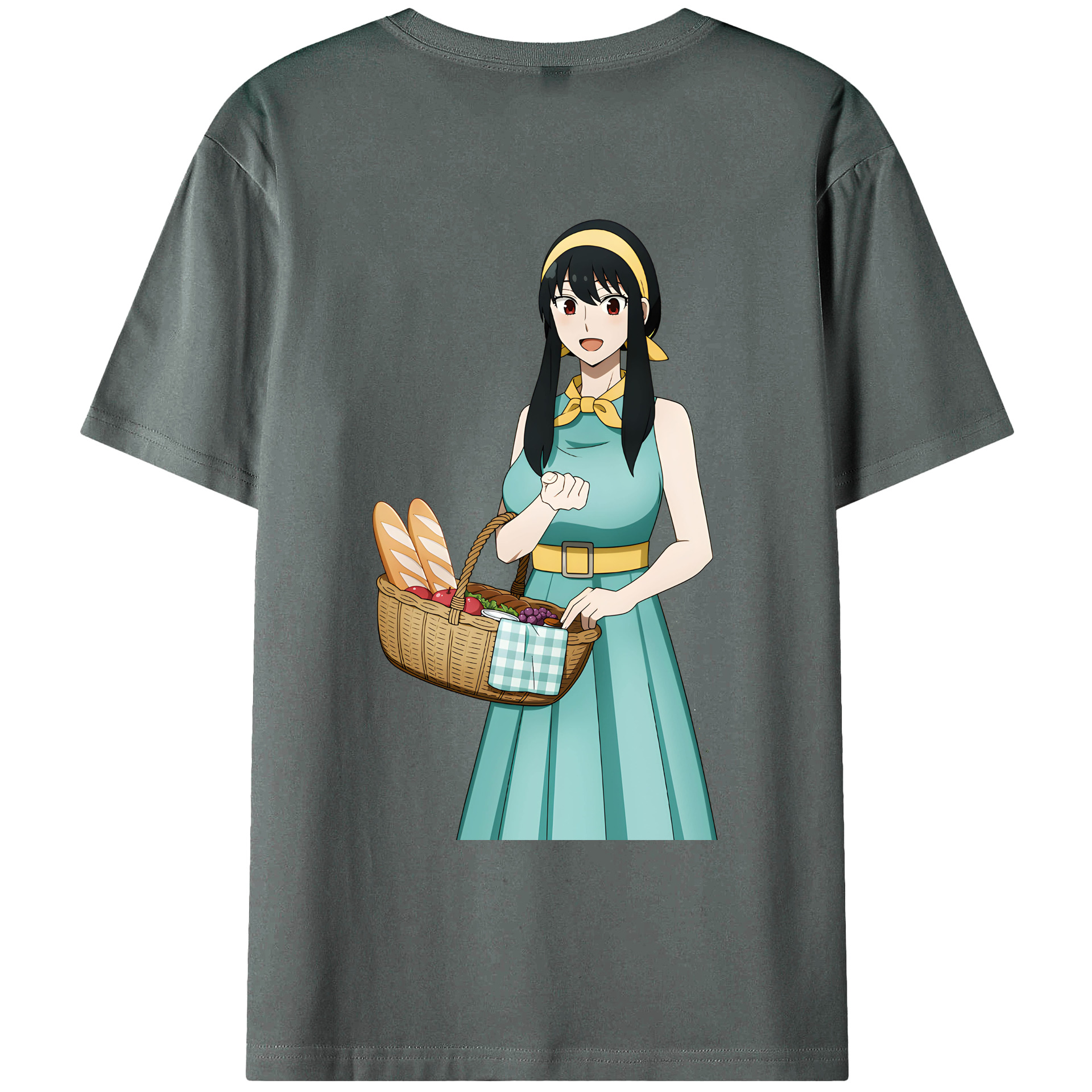 （画像用） SPY×FAMILY间谍家家酒 綿100％ メンズ半袖Tシャツ（バックプリント） 通気性